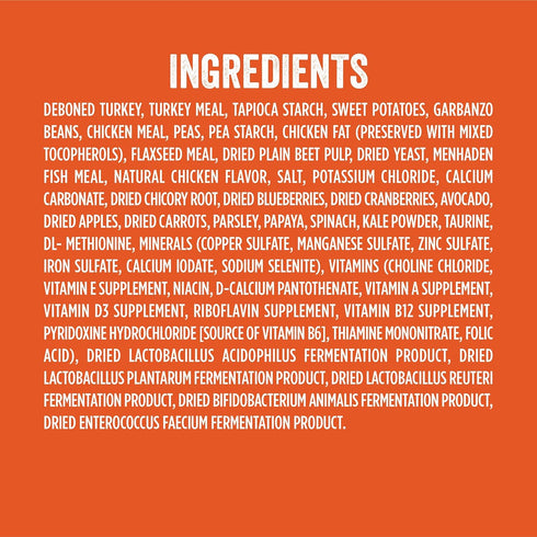 Evolve Grain Free Dog Food, Deboned Turkey & Sweet Potato Recipe, 4 lb.