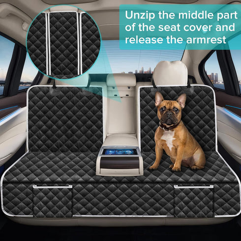 szyuchen 2000-2026 Dog Car Seat Cover Compatible with Honda Civic Accord HRV HR-V Si Sedan Hatchback Sport LX EX EX-L