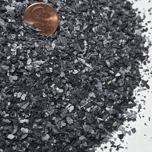 Natural Slate Stone Gravel Less Than 1/8", 1 lb USA Sourced for Mosaic Stone Art, Crafts, and Miniature Gardens
