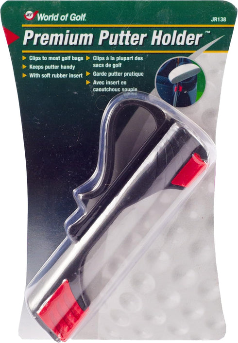 JEF World of Golf JR138 Premium Black Golf Putter Holder