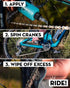 120mL/ 4 oz. Peaty's LinkLube All-Weather Bicycle Chain Lubricant