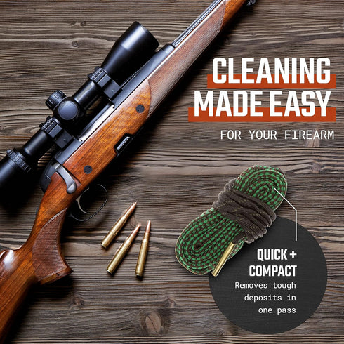 Gun Snake - Reusable and Compact Gun Cleaning Rope