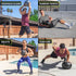 5, 10, 15, 20, 25, 30, 50lbs ProsourceFit Slam Medicine Balls Smooth and Tread Textured Grip Dead Weight Balls