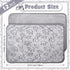 12 Pieces Pet Blanket Soft Fleece Dog Fluffy Doggie Warm Felt Throw Cute Paw Print Puppy Kitten Sleep Mat Bed Covers for Cat (Gray,23 x 16 Inch)