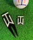 Golf Ball Marker with Hat Clip, Golf Alignment Ball Marker for Putting, Golf Divot Tool, Training Aid, Accessories Gift