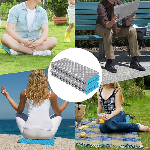 Backpacking REDCAMP Foam Hiking Seat Pad, Foldable Z Ultralight Sitting Pad for Camping Stadium Outdoor
