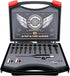 Professional Laser Bore Sighting Kit: Red Bore Sight with 50 Adapters for Multiple Caliber Bore Sighter