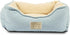 Harry Barker Blue Chambray Cozy Sherpa Bed, Small