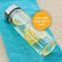 Juice Bottles - 4 Pack Wide Mouth Glass Bottles with Lids for Juicing, Smoothies, 16oz, BPA Free