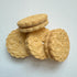 Exclusively Dog Cookies Sandwich Cremes, Vanilla Flavor Dog Treats for Medium and Large Dogs, 8 oz, Natural, Made in USA