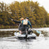 Pelican T-Curved Ergo Handle, Converts Kayak Paddle into Single Oar, 4.9 x 4.1 x 1.5 in, Black