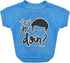 How You Doin' Dog T-Shirt in Blue | Soft, Machine Washable Sweatshirt, Lightweight & Semi-Stretch | X-Large Size