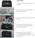 HUNTVP Bike Travel Bag - Bicycle Transport Carrying Case for 26-29inch Folding Bike