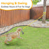 XiaZ Dog Bungee Tug Toy, Outdoor Hanging Tug of War Toy for Small Medium Large Dogs