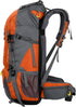 WoneNice 50L(45+5) Waterproof Hiking Backpack, Outdoor Sport Daypack with Rain Cover