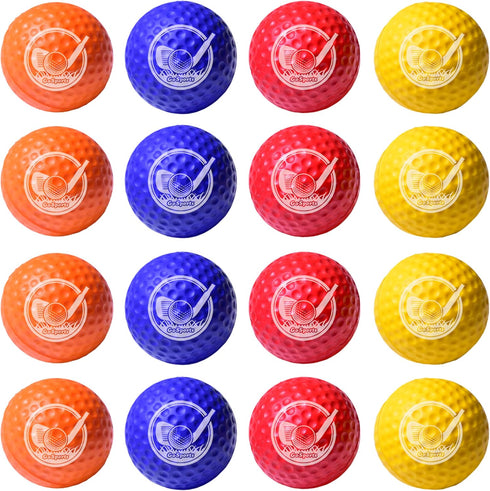 GoSports Foam Golf Practice Balls Realistic Feel and Limited Flight Use Indoors