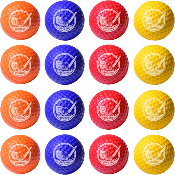 GoSports Foam Golf Practice Balls Realistic Feel and Limited Flight Use Indoors