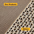 Cat Scratcher, 17.3"L x 7.9"W x 4.7"H, Reversible Design for Double Service Life