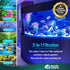 Aquatic Experts Aquarium Filter Floss - FilterFirst Aquarium Filter Pad, 12 Inch Wide, 12 Feet Long, 3/4" - 1" Thick