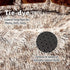 Jiupety Pet Round Paw Shape Bed, Calming Donut Dog Bed for Medium and Small Dogs, Machine Washable, Gray