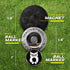 Magnetic Clip for Golf Towel, Removable and Reusable Towel Magnet with Strong Hold for Bags, Clubs, Carts (Black)