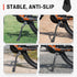 HENMI Adjustable Bike Kickstand for Adult Bikes, Non-Slip Sole, Aluminum Alloy for Most 24"-29" Mountain/Trek Bikes