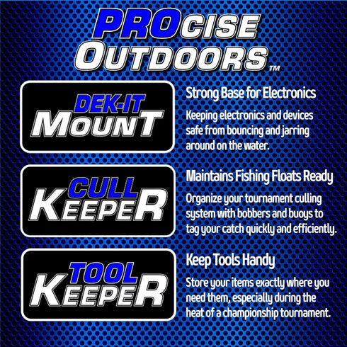 PROcise Outdoors Cull Keeper Professional Fishing Gear - Tournament Angler Fish Culling System for Organizing Bobbers &
