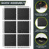 ProsourceFit Extra Thick EVA Foam Puzzle Exercise Mat ¾” and 1" Interlocking Tiles for Home Gym Flooring