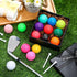 Vinsot Golf Balls Bulk Solid Rubber Golf Soft Training Balls for Hit Swing Driving Range Indoor Outdoor Putting