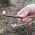 Hexalite Ferro Rod and FireWick Tinder Kit, X-Large 1/2" x 6" Long Hex Ferro Rod, Complete Fire Starter Tool