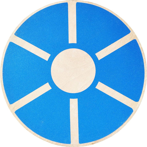 Signature Fitness Non-Slip Wooden Wobble Balance Board Core Trainer, 15.55-inch Diameter