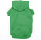 Basic Hoodie for Dogs, 24" XL, Green, Blue