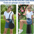 2026 45cm 440 Upgraded Collapsible Stool with Cushion, Maximum Loading Pounds, Portable and Lightweight Adjustable