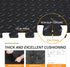 Torin ABPM001BK Interlocking Foam Mat Protective Exercise Workout Puzzle Floor Mat Tiles for Home Gym Equipment - 6