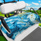 Unique Golf Cart Seat Covers, Microfiber Seat Towel Blanket for EZGO, Yamaha, Club Cars, 2/4-seats Cart