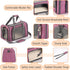 Mr. Pen Pet Carrier, Pink Soft Cat and Dog Travel Carrier Bag for Pets