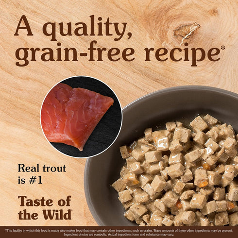 Taste of the Wild Premium Wet Canned Stew Cat Food, Grain Free Real Meat Recipe, 3 oz (Case of 24)