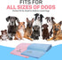 Dog Towel, Super Absorbent Quick Drying Microfiber Pet Towel for Dogs, Cats (40 x 24 Inches, Pink and Blue)