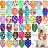 Sadnyy 40 Pcs Spring Flower Dog Bandanas Bulk for Dogs Floral Bee