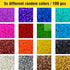 zetpo Cat Nail Caps, Cat Claw Covers with Adhesives and Applicators (M, 5X Solid Random Colors | 100 pcs)