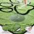 2 Pack 24"x 48" Qeils Reusable Dog Pee Pads, Super Absorbent & Leakproof Washable Puppy Pads with Soft Green Top Layer