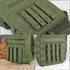 FRTKK 4 Pack Molle Straps with Snaps, 6 Inch Tactical Mod Strap Molle Webbing for Military Backpack