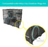 Kitty City Outdoor Catio Mega Kit for Cats, Includes Replacement Parts and 10' Tunnels