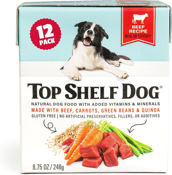 Fresh Dog Food, All Natural Complete Meal or Kibble Topper, Shelf Stable