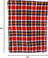 PETMAKER Waterproof Pet Blanket - 50x60 Reversible Plaid Dog Throw Protects Couch, Car, Bed from Spills, Stains or Fur - Dog and Cat Blankets (Red) by PETMAKER