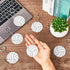 Taiyin Volleyball Acrylic Keychain Bulk for Sports, Volleyball Gift Party Bag Stickers Reward with 1 Black Marker.