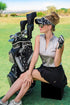 Glove It Golf Zip Bag - Crossbody Organizer with 2 Pockets, 24 in Detachable Strap, Lightweight Women’s Golf Accessory