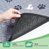 4 Pack 18"x24" WanpeeGoo Washable Pee Pads for Dogs, Absorbent Reusable Training Dog Pads Pet Puppy Pads, Non-Slip