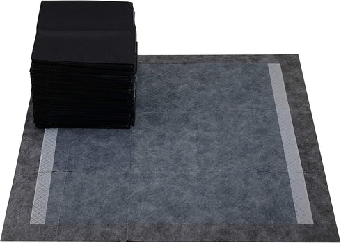 Glad for Pets Activated Carbon Dog Training Pads - Absorbent Large Disposable Pee Pads, 50 Count, 28" x 30"