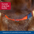 Coastal Pet - Adjustable Dog Collar Water & Woods - Durable Patterned Collar with Curved Snap Lock Buckle - Safety